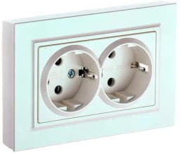 BRITE Роз. 2-я с з/к без з/ш 16А в сб. РС12-3-БрЖ жемч. IEK (BR-R21-16-K36-F)