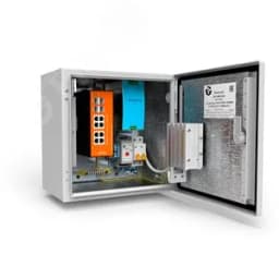 Узел коммутационный 8хPoE+, 2хSFP, 240 Вт, АС 220В, 50 Гц IP66, 300х300х210 мм