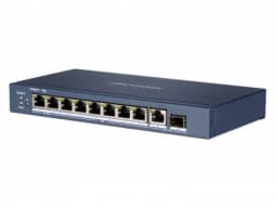 Неуправляемый 8-ми портовый PoE коммутатор + 2 uplink порта DS-3E0510HP-E HikVision