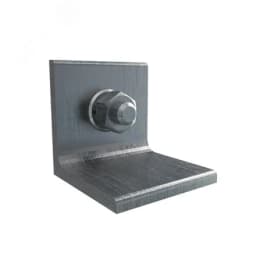 Уголок У 40х40х4 , гальванопокрытие, L=40 Завод ЭМИ Курган