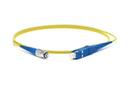 Патч-корд волоконно-оптический (шнур) Hyperline FC-S2-9-FC/UR-SC/UR-H-1M-LSZH-YL