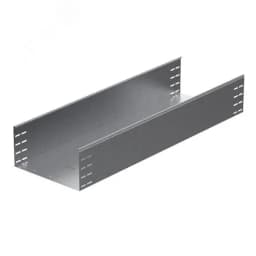 Универсальный лоток неперфорированный 400х200х3000, толщина 1,0 мм, Сендзимир цинк OSTEC