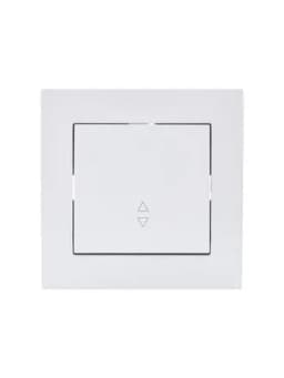 Переключатель проходной 1-кл. СП Vesna механизм бел. LEZARD 742-0288-105