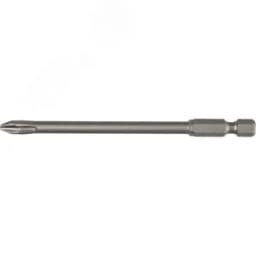 Биты "X-DRIVE" торсионные кованые, обточенные, , Cr-Mo сталь, тип хвостовика E 1/4", PH2, 100мм, 1шт