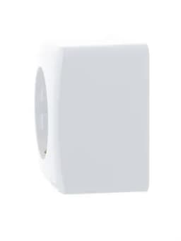 Розетка 1-м ОП Viola с заземл. бел. LEZARD 751-0200-122