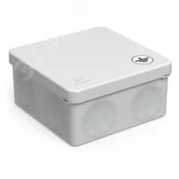 Коробка уравнивания потенциалов (КУП) 60-0300-У для прямого монтажа двухкомпонентная безгалогенная (HF) 100х100х50 (66шт/кор) Промрукав