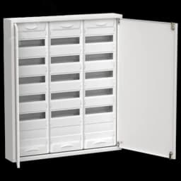 TITAN 5 Корпус металлический ЩРн-216 (3х72) 960х830х140мм IP31 белый (две двери) IEK