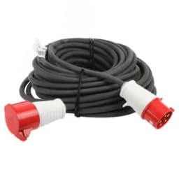 Удлинитель силовой IND380-U-1e-5x4-50m-IP44 на 380В в бухте 1 розетка CEE 5P 50м КГ 5х4 32A IP44 Б0057300 ЭРА