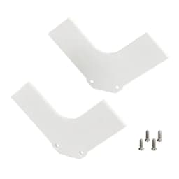 Заглушка ARHVDUALHID WHITE глухая Arlight Алюминий 035647