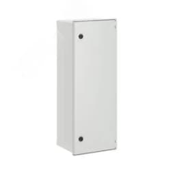 Цельный навесной шкаф из фибергласа без МП со сплошной дверью 800х300х230 (ВхШхГ) мм