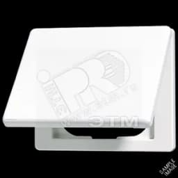 Крышка откидная для штепсельных розеток и изделий с платой 50х50мм золотая бронза