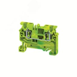 Клемма заземляющая 2,5 кв.мм пружинная OptiClip CXG-2,5-PE-(0,2-2,5)