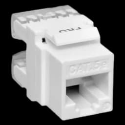 Модуль Keystone TERACOM PRO Cat.5E RJ-45 неэкранированный 110 IDC 180 градусов белый EKF