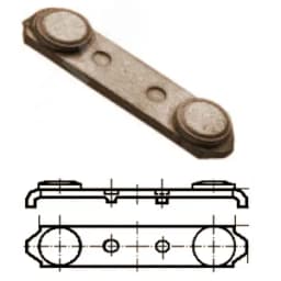 Контакт подвижный (мостик) к контактору МК-1, МК-2, МК-3, МК-4 ЧЭАЗ