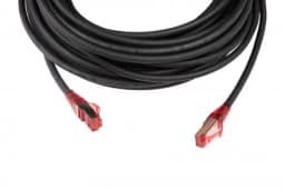 Патч-корд U/FTP Hyperline PC-LPM-STP-RJ45-RJ45-C6-15M-LSZH-BK