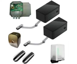 Комплект привода ARM-320PRO/Black-KIT (привод ARM-320PRO/Black -2 шт ,блок управления -SW-mini, ключ-кнопка KEYSWITCH-N, фотоэлементы PHOTOCELL-N, лама сигнальная LAMP-PRO) DoorHan