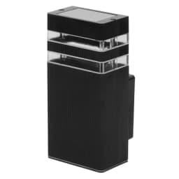 Светильник садовопарковый FeronONE DH0806P на стену вверх GU10 220240V черный пластик 51538