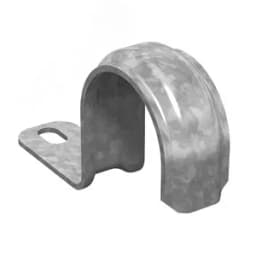 Скоба кабельная однолапковая 14-15, толщ. 1,0 мм, гальван. цинк OSTEC