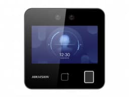 Терминал доступа Hikvision DS-K1T343MFX с распознаванием лиц (Mifare 1 + опечатки пальцев) 4.3"