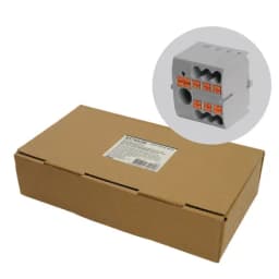 LD580 PTFIX 60625 Зажим блочный PT распред на 6 точсеч 25 мм2690V41А интегр1 точкасерый 49747
