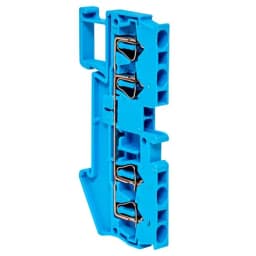 Колодка клеммная пружинная ST-2.5 31А 4 вывода синяя EKF PROxima