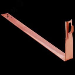 Держатель проводника круглого 6-8мм черепичная кровля L=380мм медь IEK