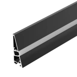 Профиль PLINTUSH402000 BLACK Arlight Алюминий 052398