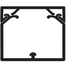 Кабель-канал 60x40 с крышкой с направляющими для установки разделителей TA-GN DKC 01780