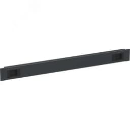 Фальш-панель by ZPAS 19" 1U крепление на защелках черная РФ ITK