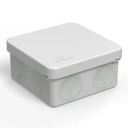 Коробка распределительная ОП для прямого монтажа двухкомпонентн. безгалогенная (HF) 80х80х40 Промрукав 60-0210