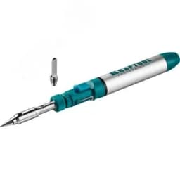 Газовый паяльник SolderPro 70A, набор 3-в-1, 30-70 Вт, горелка, фен, 1300°С ЗУБР