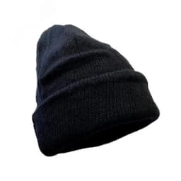 Шапка полушерстяная 30 % шерсти цв. чёрный