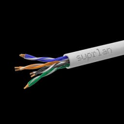 LAN Кабель SUPRLAN Standard UTP 5e 4x2xAWG24 Cu PVC In. 100м (RUS)