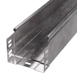 Лоток неперфорированный Стандарт 100х80х3000 (0,7 мм) (6 м/уп) Промрукав