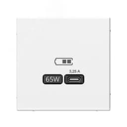 ARTGALLERY USB розетка тип-С 65Вт высокоскор.заряд. QC, PD, механизм, лотос Systeme Electric