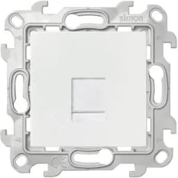 Розетка телефонная RJ11, белый Simon