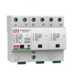УЗИП К2Р СВ30-230 3+0 С, класс I+II+III, In - 25 кА (8/20), Imax - 50 кА (8/20), Up (L/N) - < 900 кВ