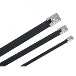 Хомут стальной ХСт 7,9х600мм с пол. покр. (100шт/упак) IEK