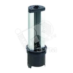 Connect Телеблок на 6 модулей К45 алюминий Simon