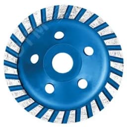 Диск алмазный шлифовальный, посадочный диаметр 22.2 мм,"Турбо" узкие сегменты 125 мм 39519М FIT