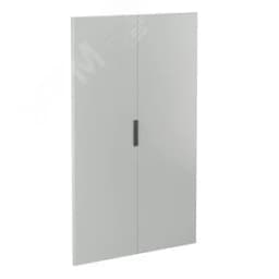 Дверь сплошная двухстворчатая CQE N, ВхШ 2000х1200 мм DKC