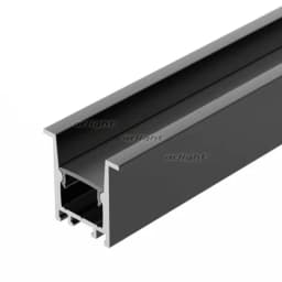 Профиль Arlight SLCOMFORT2322F2000 ANOD BLACK Алюминий 031771