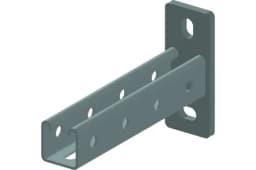 Страт-консоль УМС 41x41 мм осн 500 мм SK-41-500 сталь 08ПС ГОСТ 1050-88 1 шт