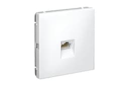 Розетка компьютерная ArtGallery RJ45 кат.6A механизм бел. SE GAL000186