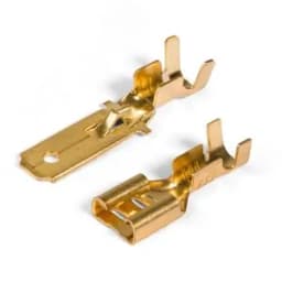 Разъем плоский неизолированный (мама) РП-М 1.0-(2.8) КВТ