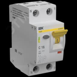 KARAT Устройство защиты от дугового пробоя c автоматическим выключателем 1P+N C 16A IEK