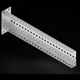 Консоль с опорой 115х40 L500 горячий цинк