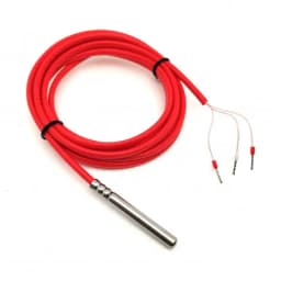 Датчик температуры (кабель 2 м) PT100 B 6x50 мм