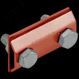 Зажим соединительный сквозной пруток-пруток 8мм медь IEK