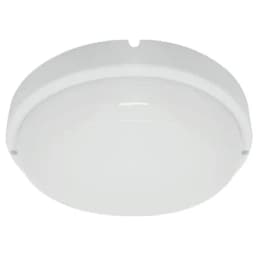 Светильник светодиодный стационарный с датчиком освещенности 12W 960Lm 6500K в пласткорпусеIP65белый14035мм AL3015 51657